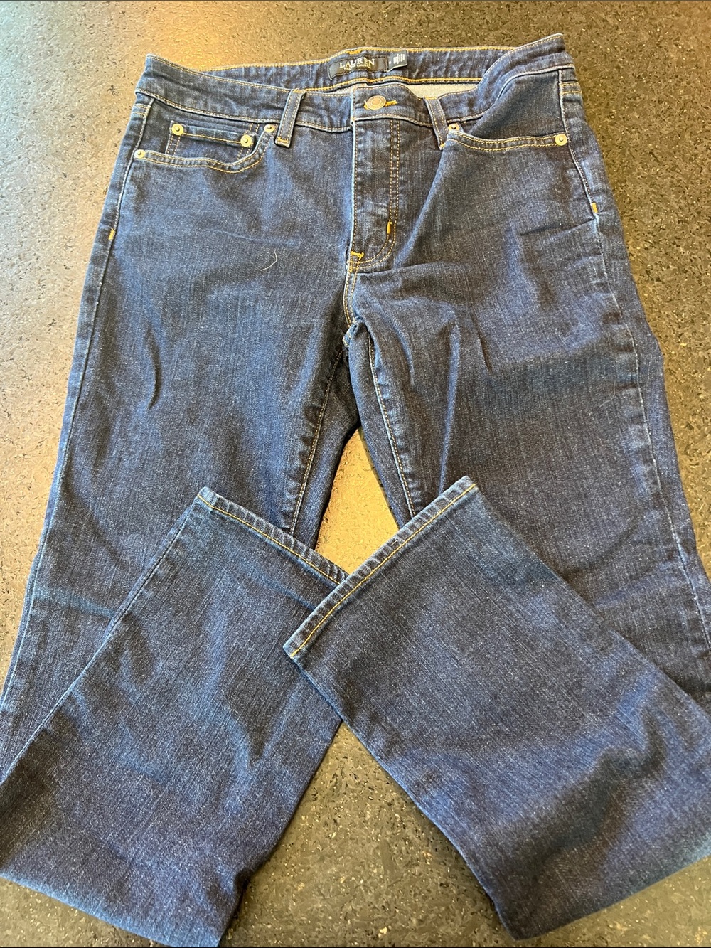Ralph Lauren Dark Indigo Straight Leg Jeans